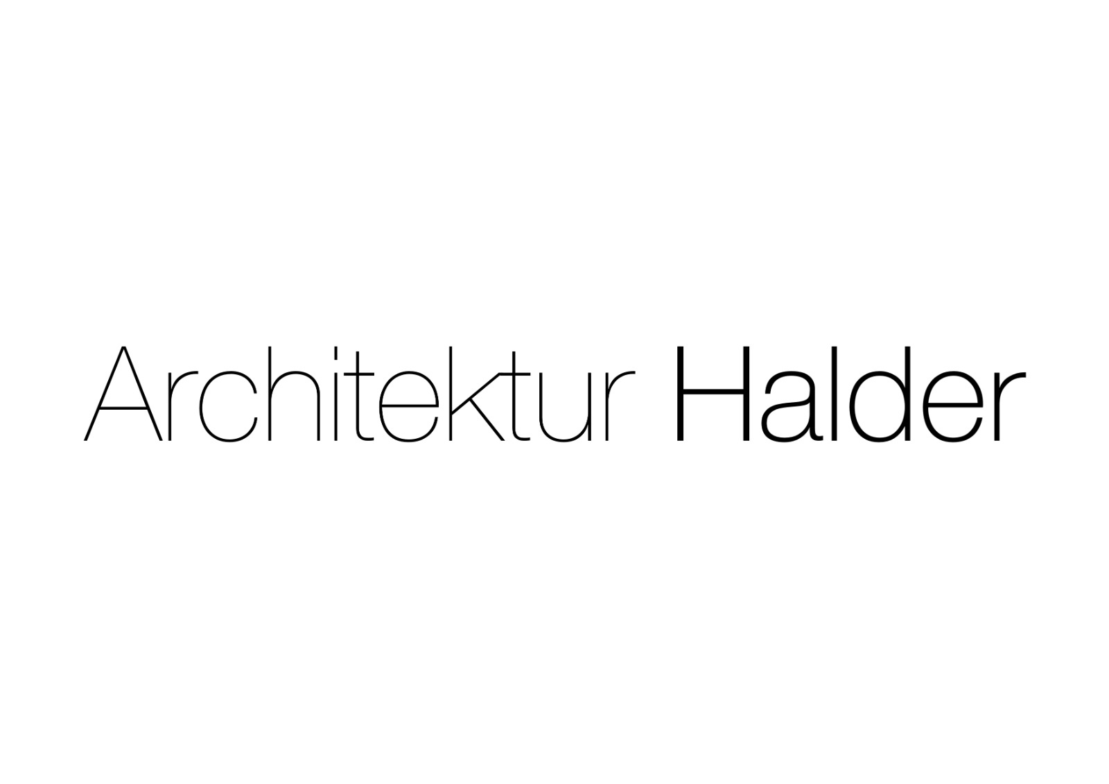 Sponsor Architekt Halder